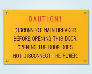 機械彫刻とアクリル加工