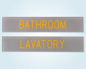 機械彫刻とアクリル加工