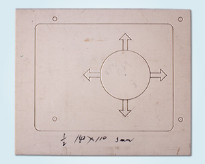 機械彫刻とアクリル加工